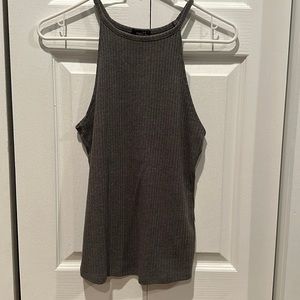 Gray halter